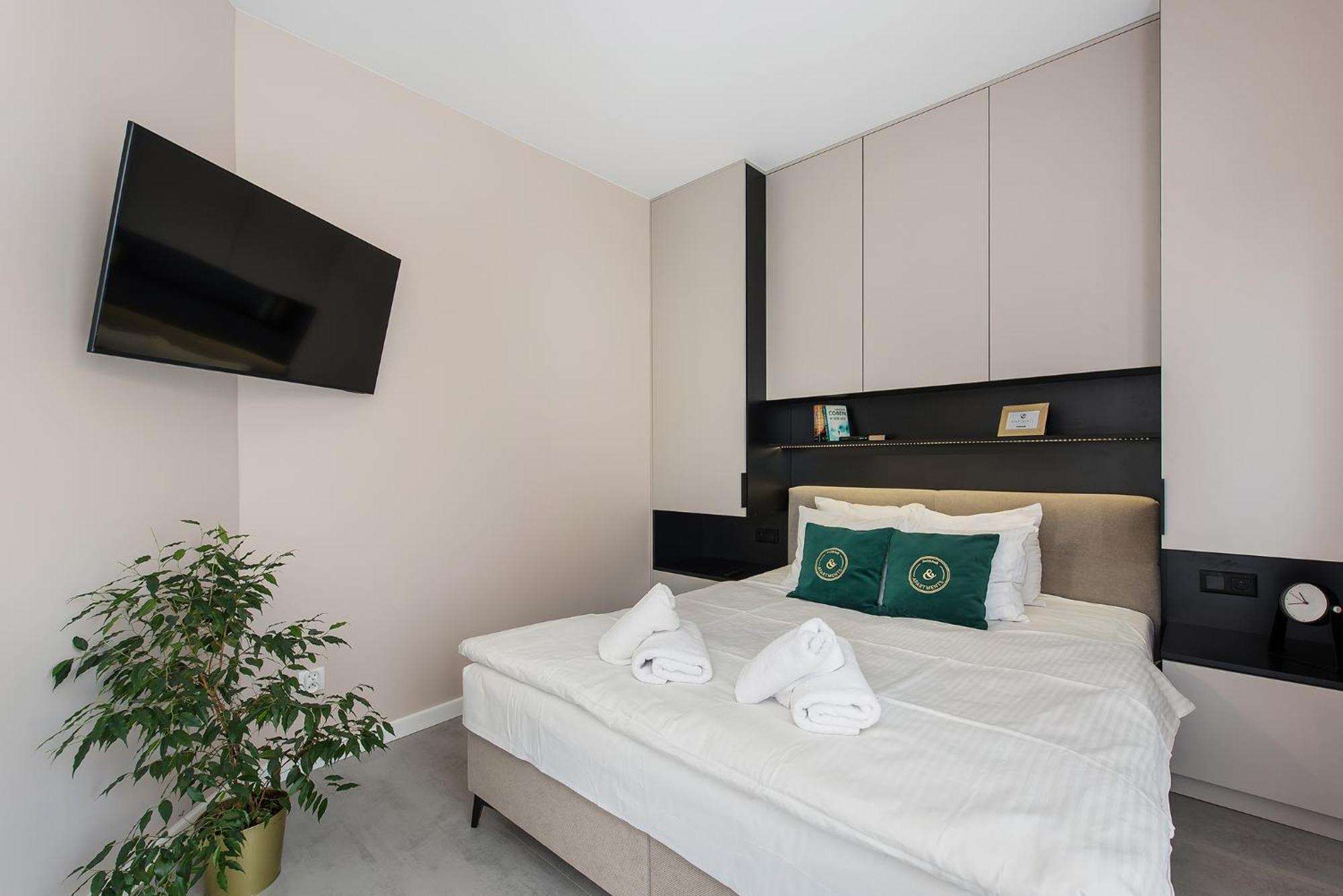 Bed&Bath Luxury Apartments Krakau Exterior foto