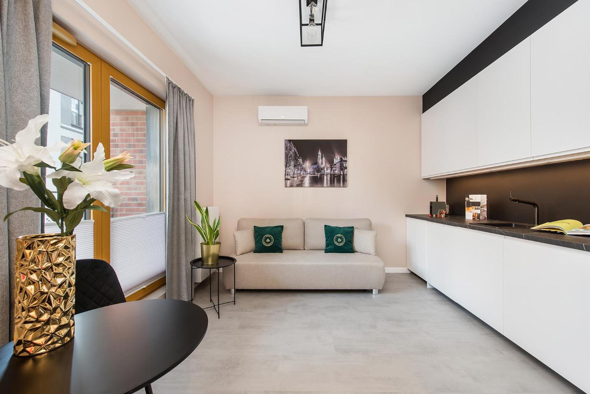 Bed&Bath Luxury Apartments Krakau Exterior foto
